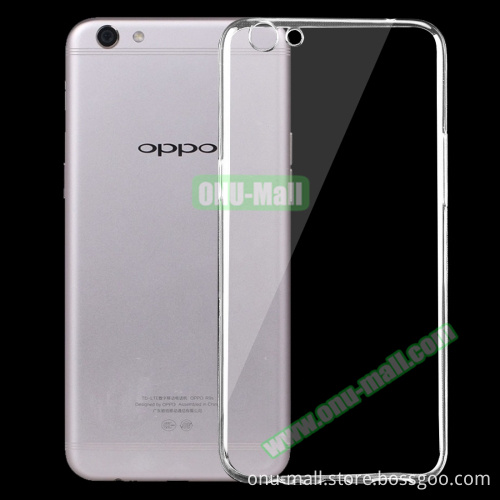 In Stock Now!! Ultra-thin Transparent Soft TPU Case for OPPO R9s Case